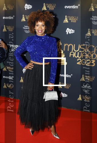 Scheveningen 15 mei 2023
Musicalawards in het AFAS Circustheater.
Jasmine Sendar met Ivo Chundro en Nigel Brown