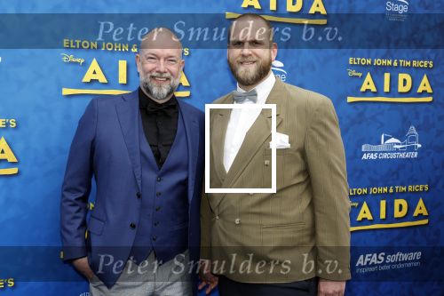 Scheveningen 23 april 2023
Premiere AIDA in het circustheater in Scheveningen .
Jeroen Kijk in de Vegte met partner