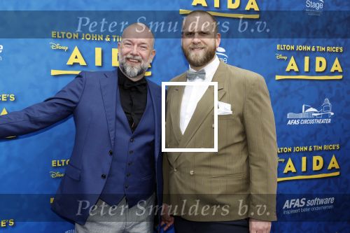 Scheveningen 23 april 2023
Premiere AIDA in het circustheater in Scheveningen .
Jeroen Kijk in de Vegte met partner