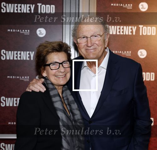 Amsterdam 21 april 2023
Premiere Sweeney Todd in het DeLaMar theater geproduceerd door Medialane.
Joop v d Ende  en Janine v d Ende