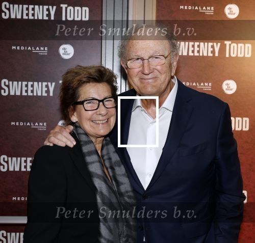 Amsterdam 21 april 2023
Premiere Sweeney Todd in het DeLaMar theater geproduceerd door Medialane.
Joop v d Ende  en Janine v d Ende