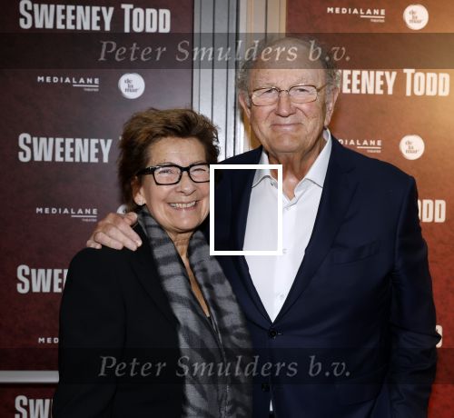Amsterdam 21 april 2023
Premiere Sweeney Todd in het DeLaMar theater geproduceerd door Medialane.
Joop v d Ende  en Janine v d Ende