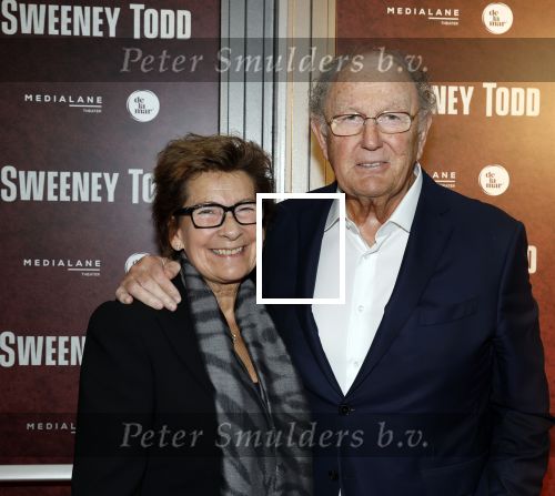 Amsterdam 21 april 2023
Premiere Sweeney Todd in het DeLaMar theater geproduceerd door Medialane.
Joop v d Ende  en Janine v d Ende