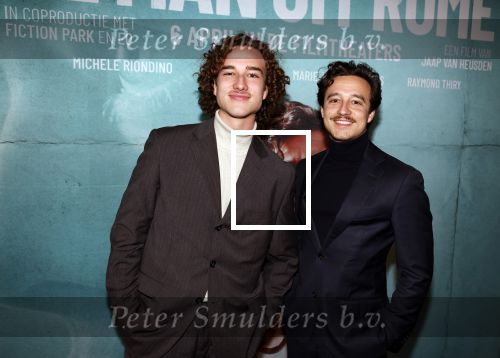 Amsterdam 27 maart 2023
Premiere Man uit Rome in EYE.
Jurriaan Bruinier en Tijn Bruinier