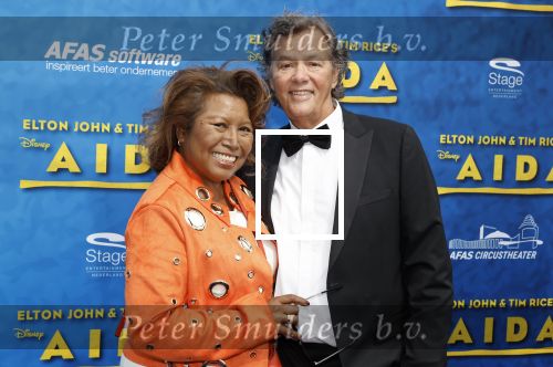 Scheveningen 23 april 2023
Premiere AIDA in het circustheater in Scheveningen .
Justine Pelmalay met partner