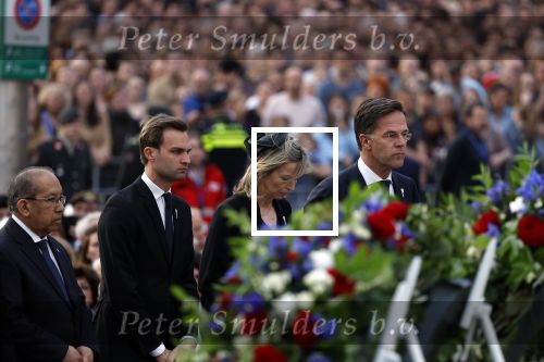 Amsterdam 4 mei 2023
Dodenherdenking 2023 op de dam met oa aanwezig Koning Willem Alexander Koningin Maxima Burgemeester Femke Halsema en Mark Rutte. Kasja Ollongren en Maarten van Ooijen