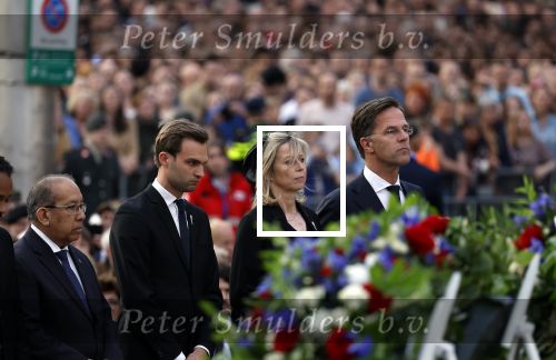 Amsterdam 4 mei 2023
Dodenherdenking 2023 op de dam met oa aanwezig Koning Willem Alexander Koningin Maxima Burgemeester Femke Halsema en Mark Rutte. Kasja Ollongren en Maarten van Ooijen