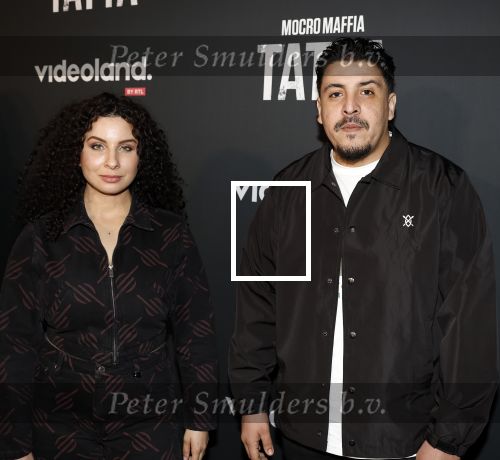 Amsterdam 25 april 2023
Premiere Mocro Maffia Tatta van Videoland.
Khalid Alterch en Zineb Fallouk