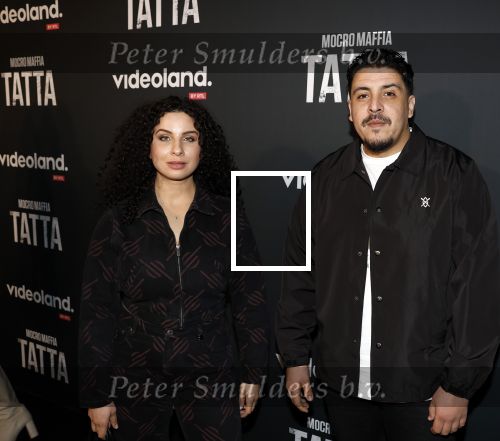 Amsterdam 25 april 2023
Premiere Mocro Maffia Tatta van Videoland.
Khalid Alterch en Zineb Fallouk