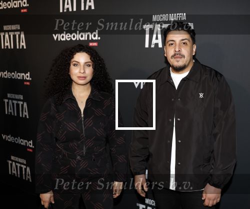 Amsterdam 25 april 2023
Premiere Mocro Maffia Tatta van Videoland.
Khalid Alterch en Zineb Fallouk