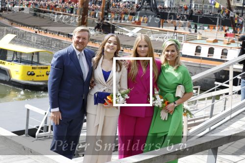 Rotterdam 27 april 2023
Koningsdag 2023 in Rotterdam met aanwezig Koning Willem Alexander, KoninginMaxima ,Prinses Amalia, Prinses Ariane ,Prins Constantijn ,Prinses Laurentien ,Prins Maurits ,Prinses Marilene ,Prins Bernhard ,Prinses Annette ,Prins Floris ,Prinses Aimee ,Prins Pieter Christiaan, en Prinses Anita .
Burgemeester Aboutaleb is de gastheer.