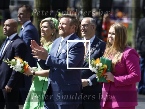 Rotterdam 27 april 2023
Koningsdag 2023 in Rotterdam met aanwezig Koning Willem Alexander, KoninginMaxima ,Prinses Amalia, Prinses Ariane ,Prins Constantijn ,Prinses Laurentien ,Prins Maurits ,Prinses Marilene ,Prins Bernhard ,Prinses Annette ,Prins Floris ,Prinses Aimee ,Prins Pieter Christiaan, en Prinses Anita .
Burgemeester Aboutaleb is de gastheer.