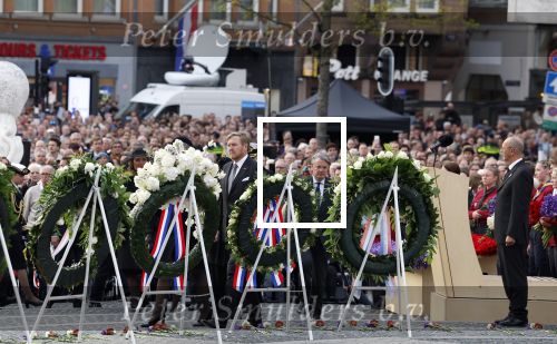 Amsterdam 4 mei 2023
Dodenherdenking 2023 op de dam met oa aanwezig Koning Willem Alexander Koningin Maxima Burgemeester Femke Halsema en Mark Rutte.