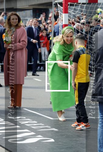 Rotterdam 27 april 2023
Koningsdag 2023 in Rotterdam met aanwezig Koning Willem Alexander, KoninginMaxima ,Prinses Amalia, Prinses Ariane ,Prins Constantijn ,Prinses Laurentien ,Prins Maurits ,Prinses Marilene ,Prins Bernhard ,Prinses Annette ,Prins Floris ,Prinses Aimee ,Prins Pieter Christiaan, en Prinses Anita .
Burgemeester Aboutaleb is de gastheer.  De Royals gaan voetballen bij Touzani