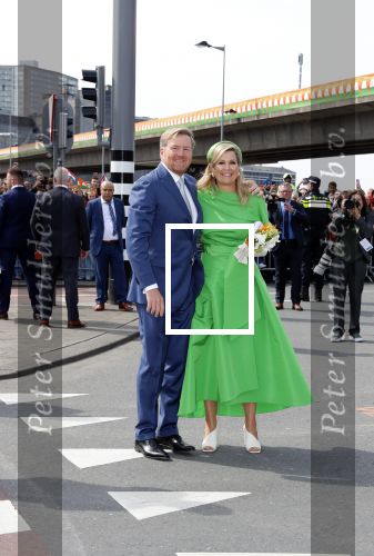 Rotterdam 27 april 2023
Koningsdag 2023 in Rotterdam met aanwezig Koning Willem Alexander, KoninginMaxima ,Prinses Amalia, Prinses Ariane ,Prins Constantijn ,Prinses Laurentien ,Prins Maurits ,Prinses Marilene ,Prins Bernhard ,Prinses Annette ,Prins Floris ,Prinses Aimee ,Prins Pieter Christiaan, en Prinses Anita .
Burgemeester Aboutaleb is de gastheer.  De Royals gaan voetballen bij Touzani