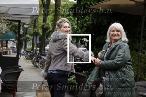 Amsterdam 11 mei 2023
Lauren Verster met haar moeder in Amsterdam zuid.
