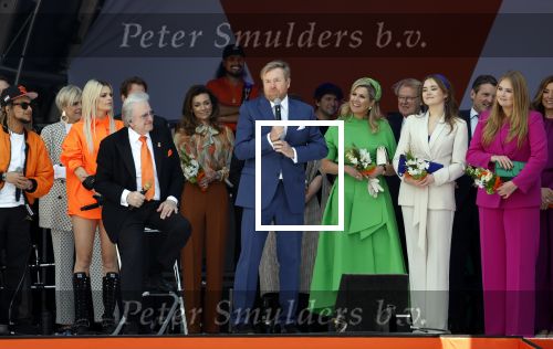Rotterdam 27 april 2023
Koningsdag 2023 in Rotterdam met aanwezig Koning Willem Alexander, KoninginMaxima ,Prinses Amalia, Prinses Ariane ,Prins Constantijn ,Prinses Laurentien ,Prins Maurits ,Prinses Marilene ,Prins Bernhard ,Prinses Annette ,Prins Floris ,Prinses Aimee ,Prins Pieter Christiaan, en Prinses Anita .
Burgemeester Aboutaleb is de gastheer. Optreden van Lee Towers Davina Michelle en Ronnie Flex.
