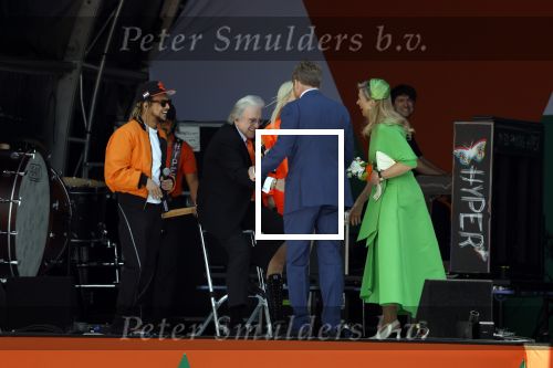 Rotterdam 27 april 2023
Koningsdag 2023 in Rotterdam met aanwezig Koning Willem Alexander, KoninginMaxima ,Prinses Amalia, Prinses Ariane ,Prins Constantijn ,Prinses Laurentien ,Prins Maurits ,Prinses Marilene ,Prins Bernhard ,Prinses Annette ,Prins Floris ,Prinses Aimee ,Prins Pieter Christiaan, en Prinses Anita .
Burgemeester Aboutaleb is de gastheer. Lee Towers Davina Michelle en Ronnie Flex treden op.