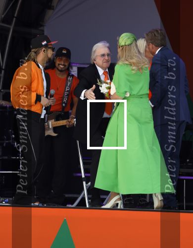 Rotterdam 27 april 2023
Koningsdag 2023 in Rotterdam met aanwezig Koning Willem Alexander, KoninginMaxima ,Prinses Amalia, Prinses Ariane ,Prins Constantijn ,Prinses Laurentien ,Prins Maurits ,Prinses Marilene ,Prins Bernhard ,Prinses Annette ,Prins Floris ,Prinses Aimee ,Prins Pieter Christiaan, en Prinses Anita .
Burgemeester Aboutaleb is de gastheer. Optreden van Lee Towers Davina Michelle en Ronnie Flex.