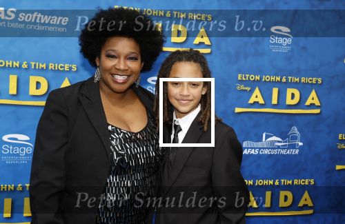 Scheveningen 23 april 2023
Premiere AIDA in het circustheater in Scheveningen .
Leona Philippo met kind
