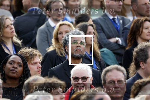 Amsterdam 4 mei 2023
Dodenherdenking 2023 op de dam met oa aanwezig Koning Willem Alexander Koningin Maxima Burgemeester Femke Halsema en Mark Rutte. London Loy