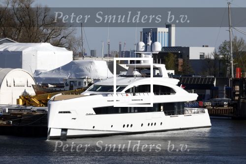 Zaandam 19 april 2023
MILELE is een 45.2m superyacht gebouwd door Hakvoort in Nederland