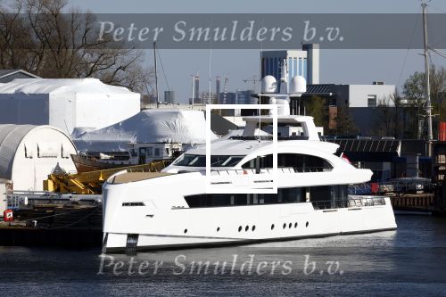 Zaandam 19 april 2023
MILELE is een 45.2m superyacht gebouwd door Hakvoort in Nederland