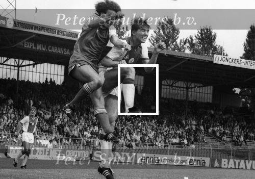 Amsterdam, 14 September  1980
AJAX-PSV, eindstand 5-2
Michel Valke en Keje Molenaar