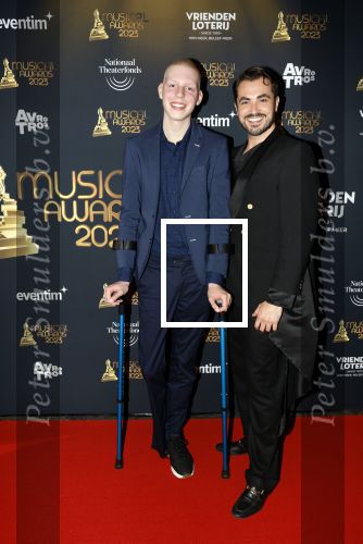 Scheveningen 15 mei 2023
Musicalawards in het AFAS Circustheater.
Milan v waardenburg met ....