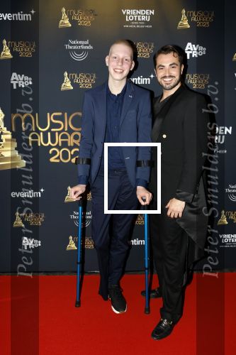 Scheveningen 15 mei 2023
Musicalawards in het AFAS Circustheater.
Milan v waardenburg met ....