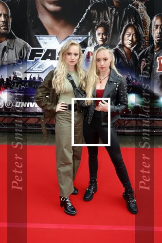 Amsterdam 16 mei 2023
Premiere Fast X in Pathe Arena .
Mylenne en Rosanne Waalewijn