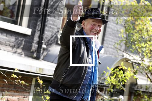 Amsterdam 18 april 2023
Peter Faber doet boodschappen in het centrum van Amsterdam