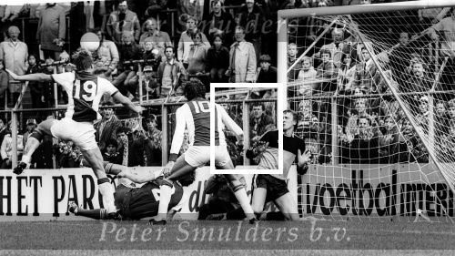 Amsterdam, 14 September  1980
AJAX-PSV, eindstand 5-2
Pim Doesburg