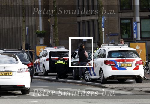 Amsterdam 4 mei 2023
Politie aanhouding op de Wibautstraat