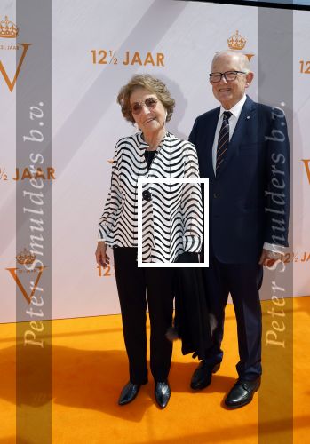 Valkenburg 30 april 2023
12.5 jaar musical soldaat van Oranje .
Prinses Margriet en Mr Pieter v Vollenhoven