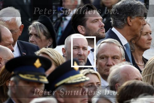 Amsterdam 4 mei 2023
Dodenherdenking 2023 op de dam met oa aanwezig Koning Willem Alexander Koningin Maxima Burgemeester Femke Halsema en Mark Rutte. Ramon Mesman
