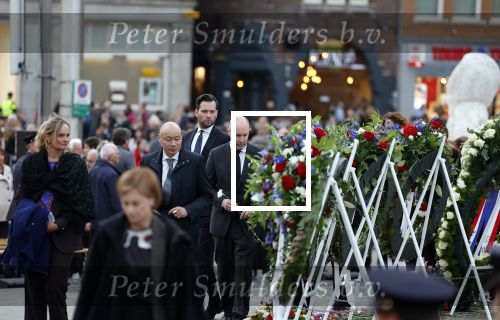 Amsterdam 4 mei 2023
Dodenherdenking 2023 op de dam met oa aanwezig Koning Willem Alexander Koningin Maxima Burgemeester Femke Halsema en Mark Rutte. Ramon Mesman