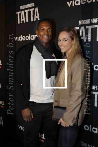 Amsterdam 25 april 2023
Premiere Mocro Maffia Tatta van Videoland.
Remy Bonjsaky met zijn vrouw Renate