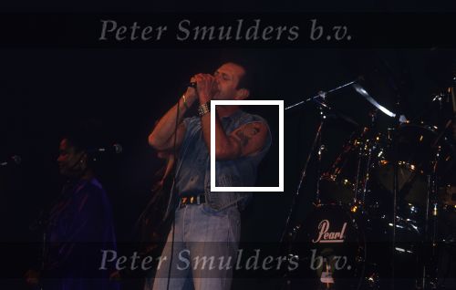 28 Augustus 1993
Optreden Rob de Nijs met tattoo