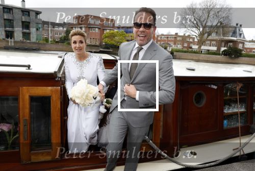 Amsterdam 15 april 2023
Robert Doornbos en Chantal Bles zijn vandaag op een prachtige salonboot getrouwd.