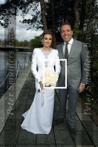 Amsterdam 15 april 2023
Robert Doornbos en Chantal Bles zijn vandaag op een prachtige salonboot getrouwd.