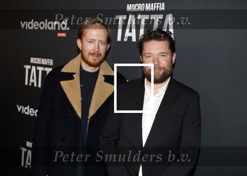Amsterdam 25 april 2023
Premiere Mocro Maffia Tatta van Videoland.
Robert de Hoog en Mads Wittermans