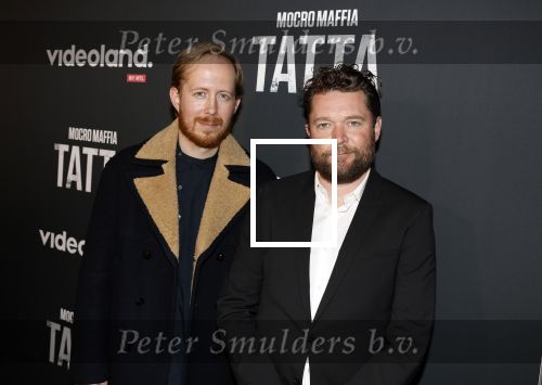 Amsterdam 25 april 2023
Premiere Mocro Maffia Tatta van Videoland.
Robert de Hoog en Mads Wittermans