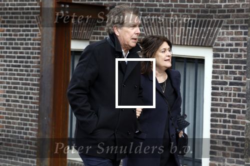 Amsterdam 15 april 2023
Herdenkingstdienst vooraf aan de begrafenis van Huub Oosterhuis in de Westertoren . Daarna gingen ze met de boot naar begraafplaats Zorgvlied. Robert ten Brink met zijn vrouw