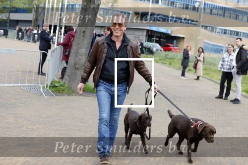 Scheveningen 23 april 2023
Rogier Smit met zijn twee honden