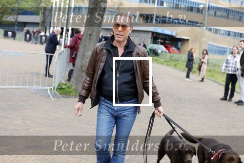 Scheveningen 23 april 2023
Rogier Smit met zijn twee honden