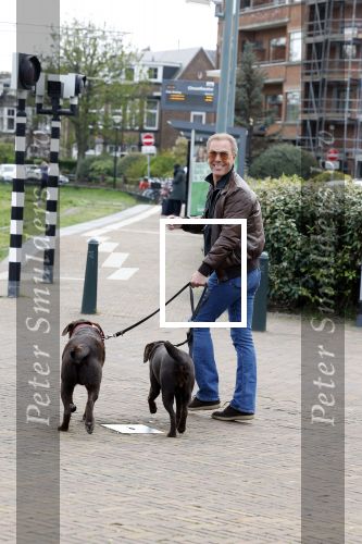 Scheveningen 23 april 2023
Rogier Smit met zijn twee honden