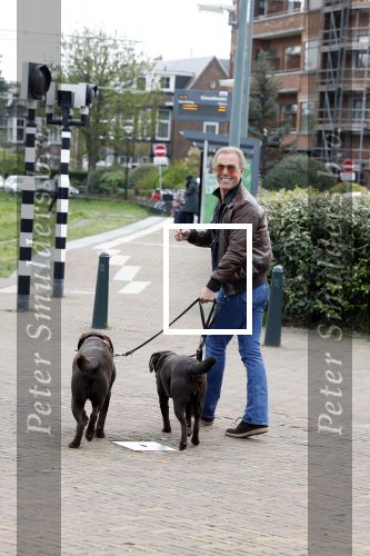 Scheveningen 23 april 2023
Rogier Smit met zijn twee honden