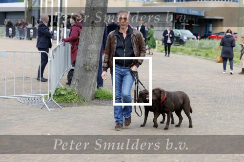 Scheveningen 23 april 2023
Rogier Smit met zijn twee honden