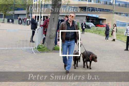 Scheveningen 23 april 2023
Rogier Smit met zijn twee honden